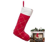 Large Christmas Socks Ornament, Winter Festival Tree Ornament, Holiday Decor for Candies, Decorative Holiday Stockings, Sparkling Christmas Stockings, Stockings for