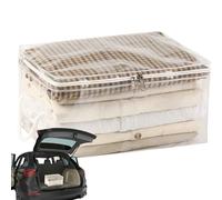 Large Clothes Storagge Organizer - Clear Storage Bags Closet Organizers | Large Storagge Containers with Handle, Wardrobe Storage Organizer, Foldable Bags for Clothes