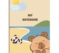 Large College Ruled Notebook - 8.5 imes 11 Standard Letter Size Journal for Students, Lecture Notes & Studying