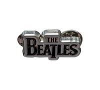 Large Drop T Logo Pin Badge (Black)