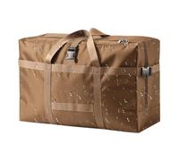 Large Duffel Bag, Waterproof Foldable Tote, Durable High-Capacity Organizer, Reliable Travel Storage Container, Strong Carry Handle Fixture, Practical Supply for Clothes Blankets Shoes
