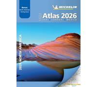 Michelin – Atlas Gran Formato 2026 USA, Canadá, México – A3 rústica – Con bonus