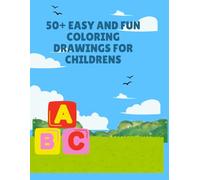 Large & Fun Coloring Book for Toddlers: 50+ Easy and Fun Pages for Kids Aged 1-4 | Animals, Sea Life, Superheroes, Bugs, and More | Universal Coloring Book for Boys and Girls