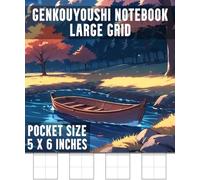 Large Grid Genkouyoushi Notebook: Pocket Size Japanese Character Writing Practice Book For Kids, Teens And Adults | Hiragana, Katakana, And Kanji ... Handwriting Practice for Kanji And Kana