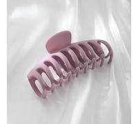 Large Hair Claw Clips for women, Big Hair Clips Non-Slip Ponytail Barrette Strong Hold Claw Clips for girls Long Thick Hair (4 piezas) (lavanda)