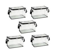 Large Heavy Duty Clear Plastic Storage Bags for Clothes, Blankets, Sweaters, Jackets, Books