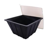 Large Ice Block Mold, Silicone Beverage Chiller Mould with Lid, Non-Stick Freezer Tray for Bathtub, Beach, Picnic, Outdoor Cooling Supplies