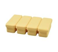 Large Ice Molds, Big Block Maker Mold Freezer, Grid Easy Release Silicone Tray for Whiskey, Bourbon, Cold Drinks, Beverage, Wine, Cocktails, Parties, Kitchen, 6.61x3.66x1.38 Inches