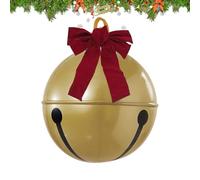 Large Inflatable Christmas Ornaments, Giant Bow and Bell Holiday Decorations, Festive Inflatables for Indoor Outdoor Home Lawn Garden Yard Patio Porch Front Door Party Celebration Seasonal Display