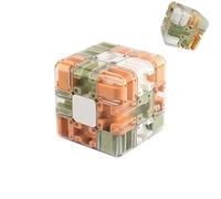 Large Labyrinth 3D Maze Cube - Engaging Brain Teaser Toy,Magic 3D Maze Ball Cube,Magic Cubes & Ball, Dual-Use,Improve Spatial Recognition,for Adults Teens (Normal)