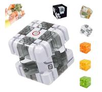 Large Labyrinth 3D Puzzle Maze Cube - Engaging Brain Teaser Toy, 3D Cube Maze Puzzle with Tiny Ball, Spatial Logic Thinking Training Toy, Educational Toys for Kids and Teenagers (White)