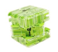 Large Labyrinth 3D Puzzle Maze Cube, Engaging Brain Teaser Toy, 3D Maze Cube, Improve Spatial Recognition and Cultivate Logical Thinking (Green)