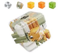 Large Labyrinth 3D Puzzle Maze Cube - Engaging Brain Teaser Toy,3D Maze Puzzle Cube Brain Teaser Game,Logical Challenge 3x3,for Stress Relief & Logic Development-A