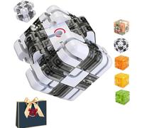Large Labyrinth 3D Puzzle Maze Cube - Engaging Brain Teaser Toy, Labyrinth Puzzle Cube Interactive Maze Game for Kids and Adults, High - Difficulty Puzzle for Developing Cognitive Skill (B)