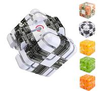 Large Labyrinth 3D Puzzle Maze Cube - Engaging Brain Teaser Toy, Smart Maze Cube, New Brain Training Mazes Magic Cube Ball, Fidget Spatial Labyrinth 3D Puzzle 2026 (Grey)
