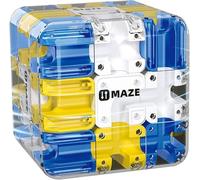 Large Labyrinth 3D Puzzles Maze Cube, 2 en 1 Bola Laberinto 3D y Cubo Mágico, Juego Laberinto, Juegos de lógica, Alivia el estrés y fomenta el pensamiento lógico,Educación a través del entretenimiento