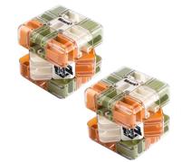 Large Labyrinth 3D Puzzles Maze Cube,2026 Nuevo 2 en 1 Bola Laberinto 3D y Cubo Mágico, Juego Laberinto, Juegos de lógica, Juguete sensorial Educativo para niños y Adultos (A-2PCS)