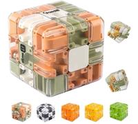 Large Labyrinth 3D Puzzles Maze Cube,3D Maze Magic Cube & Ball,Brain Teaser Toys,Brain Training Puzzle,Iq Mind Challenge Puzzle Box, Educational Game Gift (Normal)