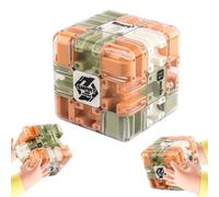 Large Labyrinth 3D Puzzles Maze Cube,Spatial Awareness Brain Training Toy,Engaging Brain Teaser Toy,Stress Relief,Hand and Eye Coordination, Logic Development,for Kids Teens Adults