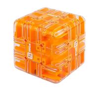Large Labyrinth Maze Cube - 2-in-1 Twist Cube & Ball Maze Toy, Engaging Brain Teaser Toy for Brain Training, Family Competitive Play, Stress Balls for Adults (1pcs-D)