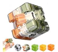 Large Labyrinth Puzzle Maze Cube - Engaging Brain Teaser Toy, with Smart Puzzle Maze Roller Ball, Improve Spatial Recognition and Cultivate Logical Thinking, for Adults Teens (Style B)