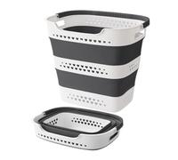 Large Laundry Basket, Clothes Storage Bin, 42L Capacity Design