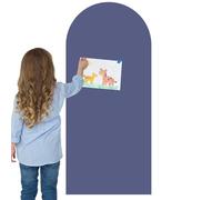 Large Magnetic Chalkboard, Reusable Smooth Writing Board, 24x18 Inch Peelable Wall Sheet, Sturdy Classroom Exterior, Interactive with Easy Clean Design, Kids Students Home
