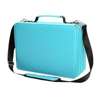 Large Marker Case - Marker Holder Large Capacity Storage Bag | Hobby Art Craft Box, School Supply Organizer Container for Makeup Brush, Gel Pen Storage, Cian azul, Se référer au descriptif, Consulte