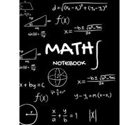 Large Mathematics Writing Journal: 500 Blank Pages for School, College, and Research