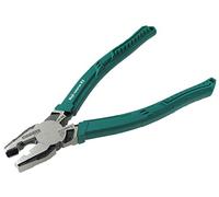 Large multi function combi pliers with neji-saurus 'damaged screw' extracting jaws. Made in Japan. Engineer pz-59