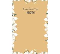 Large Notebook: 5.24 x 22.86 cm Paperback Notebook, 120 Pages, Colourful Flower Themed Cover