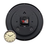 Large Outdoor Clock - Reloj de pared impermeable, vintage, decorativo, preciso, termómetro, higrómetro, pantalla para cocina, patio, cubierta, dormitorio, sala de estar, RV, garaje, gimnasio, entryway