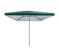 Large Parasol | Square 2x2m| Dual Use - Outdoor Market Umbrella - for Terrace/Garden/Balcony/Camping | Height