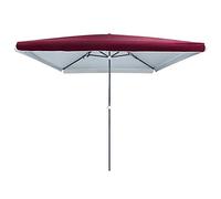 Large Parasol | Square 2x2m| Dual Use - Outdoor Market Umbrella - for Terrace/Garden/Balcony/Camping | Height