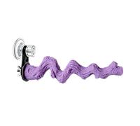 Large Parrot Window Perch Suction Cup Waterproof Spiral Design