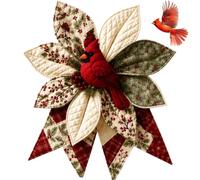 Large Patchwork Bow Sewing Kit, Oversized Quilted Bow Sewing Kit (#2)