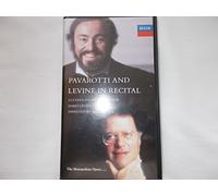 Large - Pavarotti & Levine-Recital [Reino Unido] [VHS]