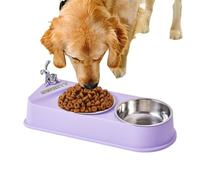 Large Pet Feeders, Puppy Feeding Bowls, Elevated Feeding Station, Double Pet Bowls, Anti-Slip Pet Dishes, Pet Feeding Set for Small Medium Large Dogs Cats Puppy Pets
