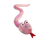 Large Plush Snake Toy - ExtraLength Lifeliike Serpent Doll, Soft Stuffing Figure, Gag Trick Accessory, Festive Ornament | Birthday Gatherings, Carnival Booth, Horror Setup, Room Styling, Gift Surprise