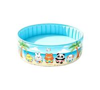 Large Pool For Kids - Round Inflatable, Portable Toys, with Drain Hose