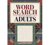 Large Print Adult Puzzle Book: Easy-to-Read Word Search Puzzles for Relaxation & Brain Fitness