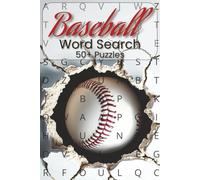 Large Print Baseball Word Search: 50+ Sports Puzzles & Brain Games for Baseball Fans and Sports Lovers: Fun Activity Book with MLB Terms, Player Names ... Gifts for Men, Dad and Baseball Enthusiasts