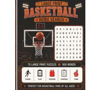 Large Print Basketball Word Search