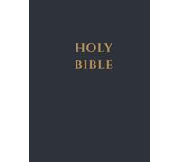 Large Print Bible for Note Taking: KJV New Testament: Wide Margin Journaling Edition with Single-Column Layout and Reading Plan