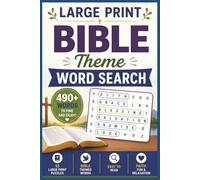 Large Print Bible Theme Word Search
