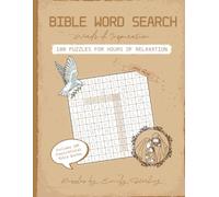 Large Print Bible Word Search: A Journey Through the King James Version (KJV) Old and New Testaments for Adults and Seniors | 8.5X11 Inches | 100 ... Time (Emily Sterling Word Search Puzzles)