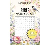 Large Print Bible Word Search Book: Word Searches with Easy to Read Print, 6x9 inches, 50 Puzzles for Adults and Seniors, Relaxation and Memory Boost