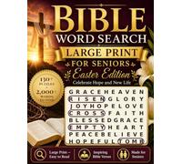 Large Print Bible Word Search Easter Edition: Large Print for Seniors: Easter Edition (Large Print Bible Word Search For Seniors)