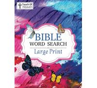 Large Print Bible Word Search: Word Searches with Easy to Read Print about The Words of Jesus (Brain Games - Bible) | 6x9 inches, 110 pages | 50+ Puzzles... Gift for Vacation, Holiday and Free Time