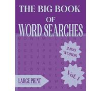Large Print Big Book of Word Searches: New for 2026, 2400 Words, Fun for All Ages, Volume 1